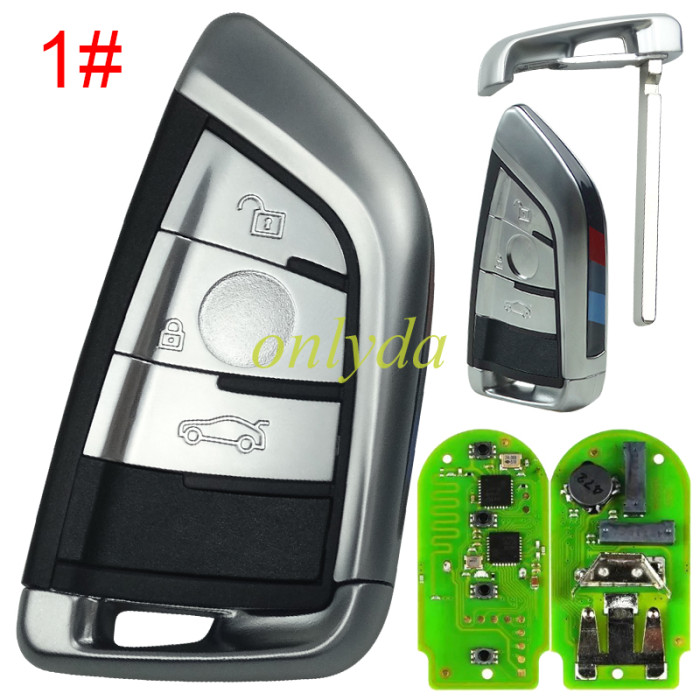 Xhorse XSBMK1EN BM Knife Style  Universal Smart key，support the full range of BMW F/G chassis