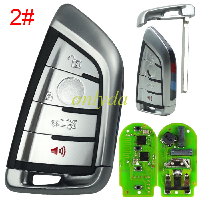 Xhorse XSBMK1EN BM Knife Style  Universal Smart key，support the full range of BMW F/G chassis