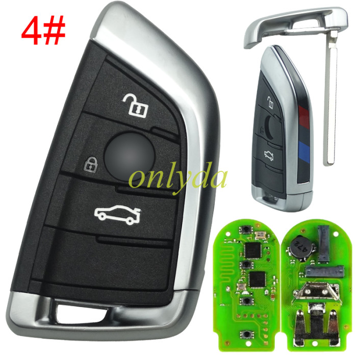 Xhorse XSBMK1EN BM Knife Style  Universal Smart key，support the full range of BMW F/G chassis