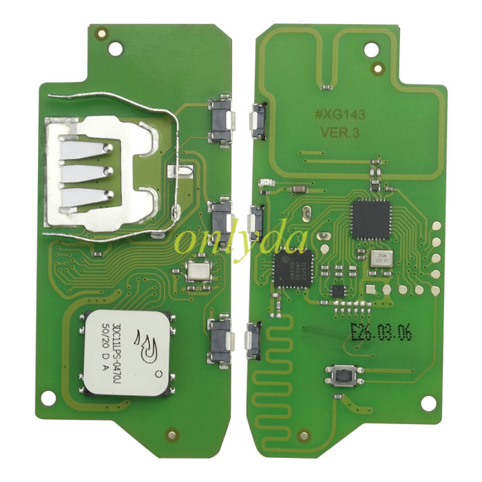 XHORSE XSBMU1EN BM Series Universal Smart Key PCB with Key Shell Complete Key Support the Full Range of BMW F/G Chassis