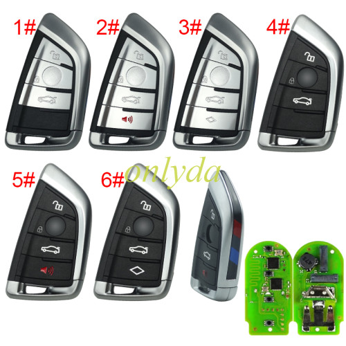 Xhorse XSBMK1EN BM Knife Style  Universal Smart key，support the full range of BMW F/G chassis