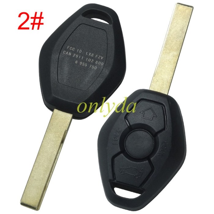 free shipping from HK,BMW 3button remote blank , pls choose the blade