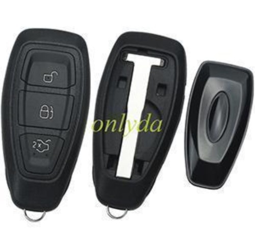Ford Focus  3 button  remote key shell with  T  type blade