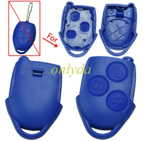 free shipping 10pcs/unit,Ford Mondeo and focus  3 button remote key shell