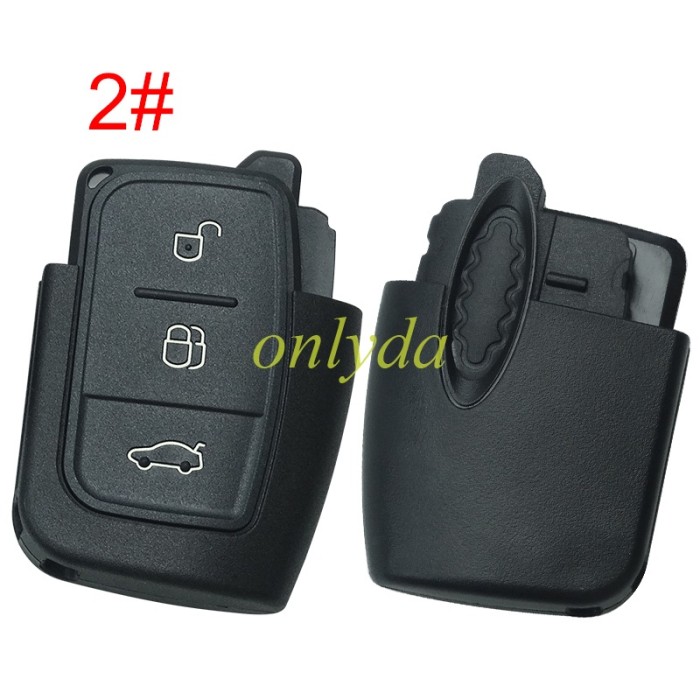 free shipping 10pcs/unit,Ford Focus flip remote key blank, pls choose blank