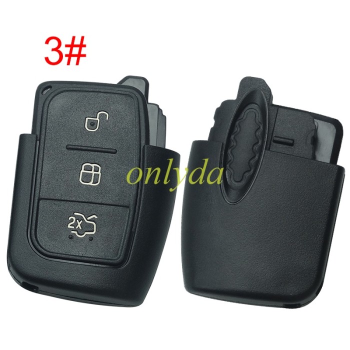 free shipping 10pcs/unit,Ford Focus flip remote key blank, pls choose blank