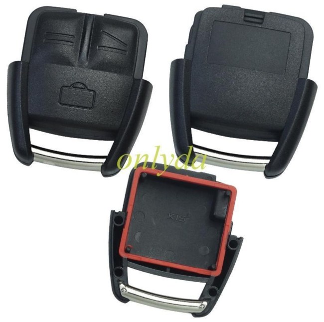 free shipping 10pcs/unit,Opel remote key blank  3 button without battery holder
