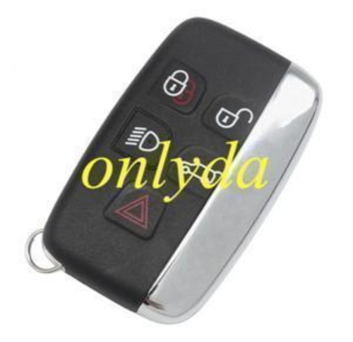 free shipping 10pcs/unit,Rangrover 5 button remote key blank without logo