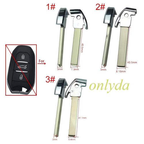 free shipping 10pcs/unit,Peugeot emergency blade HU83