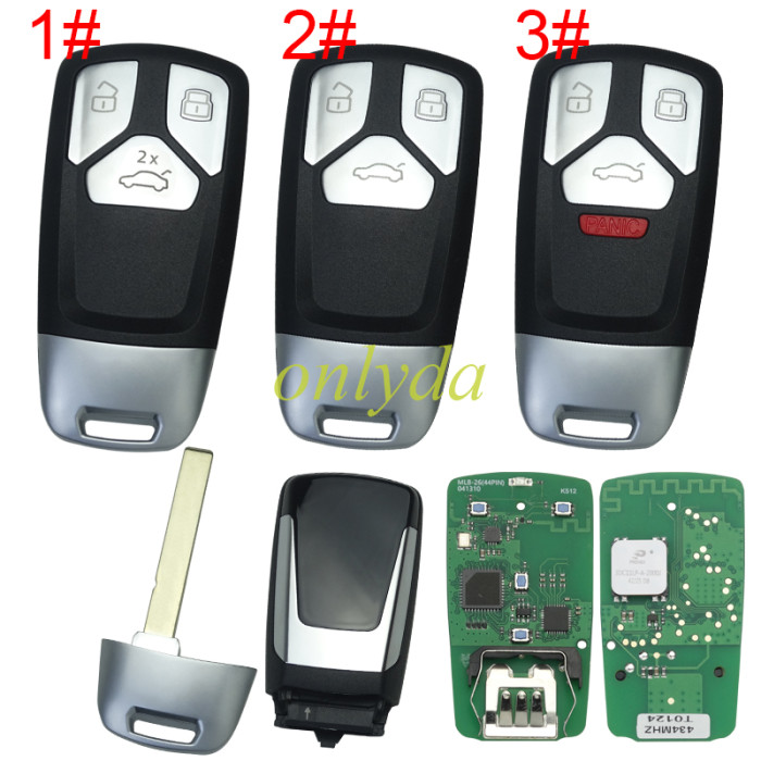 (OEM Solution) KEYDIY MLB26 434Mhz/315mhz MLB for Porsche Universal Smart Key , Works with Keydiy KD-MP, VVDI MLB Tool etc,pls choose button