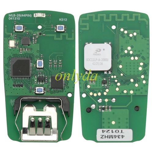 (OEM Solution) KEYDIY MLB26 434Mhz/315mhz MLB for Porsche Universal Smart Key , Works with Keydiy KD-MP, VVDI MLB Tool etc,pls choose button
