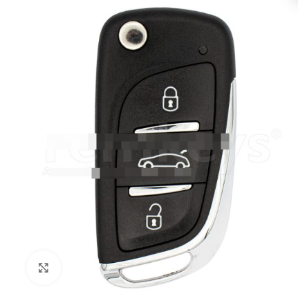 KYDZ Citroen Type 3Btn Flip Wireless Remote ID48 – YX-DS3-48