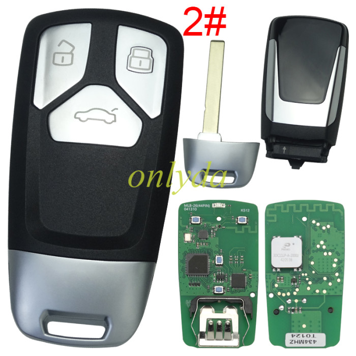 (OEM Solution) KEYDIY MLB26 434Mhz/315mhz MLB for Porsche Universal Smart Key , Works with Keydiy KD-MP, VVDI MLB Tool etc,pls choose button