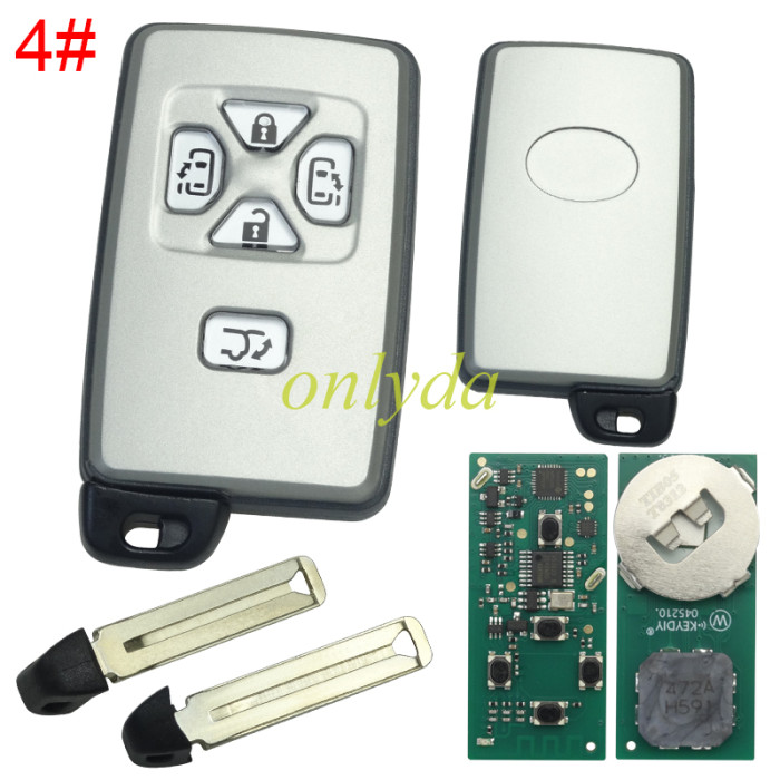 KEYDIY Remote key TIB05-5 smart key