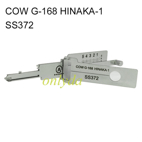 COW G-168 HINAKA-1 SS372 2 in 1 pick for Japanese COW civil use.