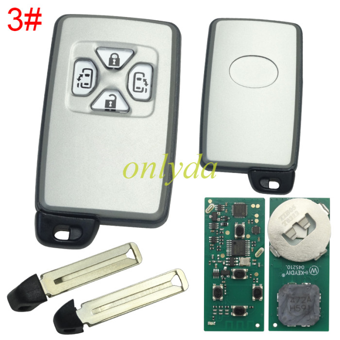 KEYDIY Remote key TIB05-5 smart key