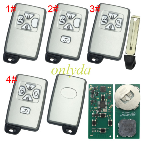 KEYDIY Remote key TIB05-5 smart key