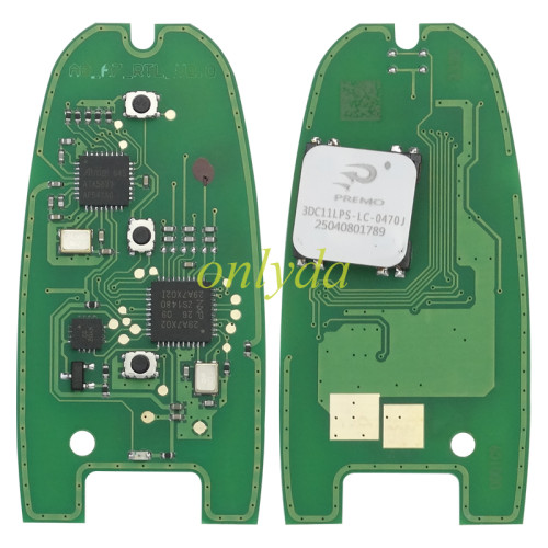 KYDZ Universal Remote key ZNAU-5D for Audi  5D smart key with  3 BUTTON remote  key with 5D MQB49 chip   433mhz