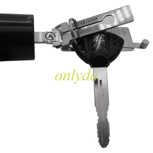 SZ14R/SZ29R SS221 2 in 1 pick for Suzuki motorcycle keys