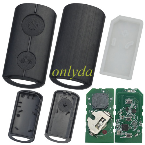 KYDZ keyless YAMAHA motorcycle universal remote key you can adjust the frequency and model of the key with KYDZ Stone device  ，need confirm the region before purchase