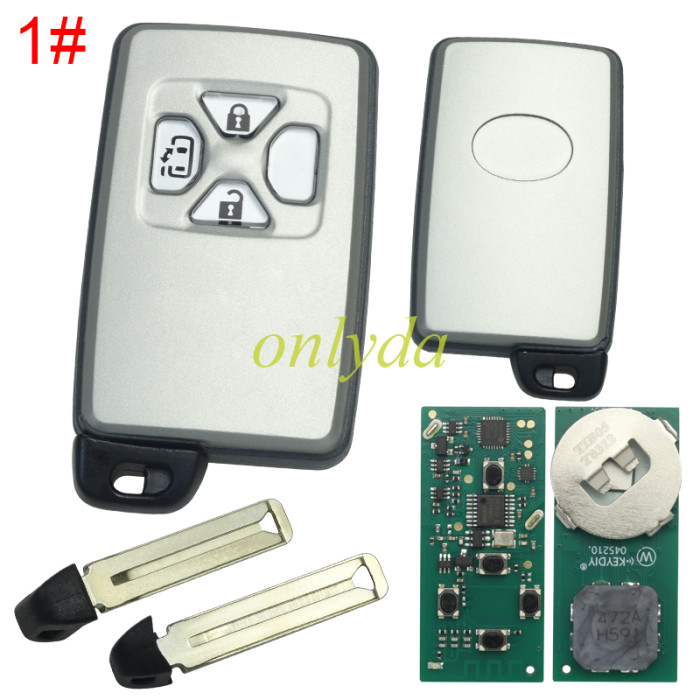 KEYDIY Remote key TIB05-5 smart key