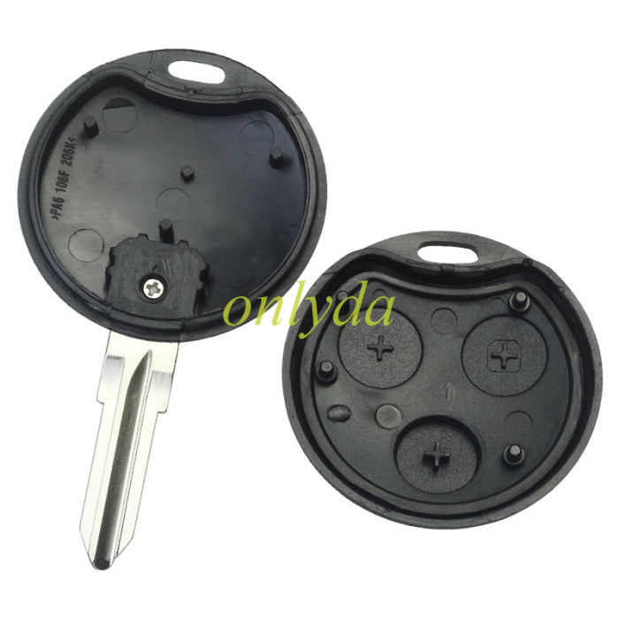 Free shipping from HK,10pcs/lot for Benz 3 button remote key blank