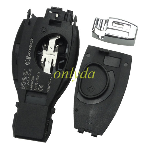 Free shipping from HK,Free shipping 5pcs/unit, Xhorse XNBZT1GL 3 button 434mhz remote Key  for Mercedes-Benz Yellow Color board without point