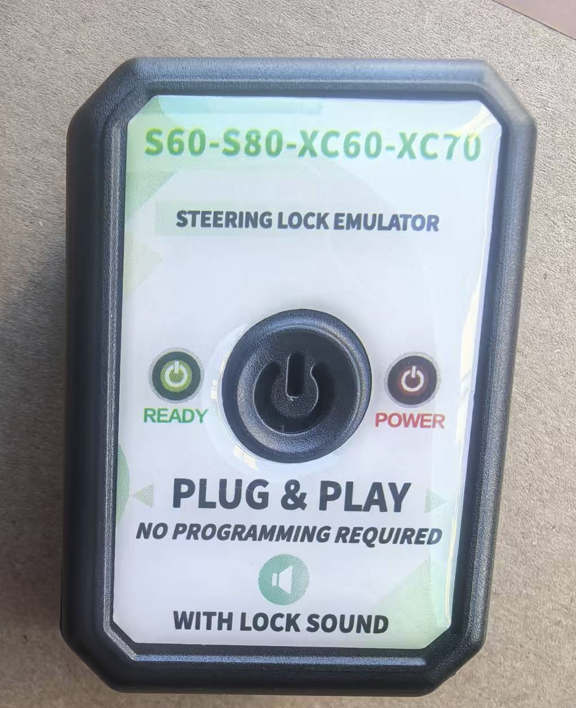 For Volvo S60 S80 XC60 XC70 Steering Lock Emulator Plug & Play with Lock Sound