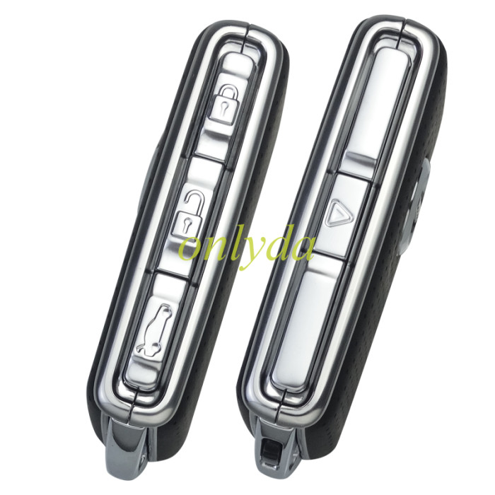 Genuine For Volvo smart card 3+1 button 433.92 Mhz chip :8A(Tiris DST AES ) CMIITID :2015DJ3461 IC:4008C-HUF8423 FCC ID YGOHUF8423 Made in Portugal 2pcs remote key+ 1pc Bluetooth card /set
