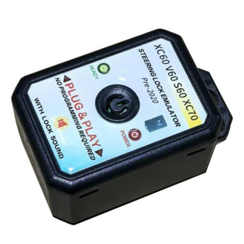 For Volvo XC60 V60 S60 XC70 Pre-2020 Steering Lock Emulator Plug & Play with Lock Sound