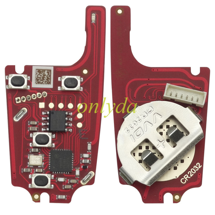 For XHORSE VVDI English Version 3+1 Buttons  XKBU02EN  Buick Style Wire Universal Remote Key   VVDI Key Tool VVDI2
