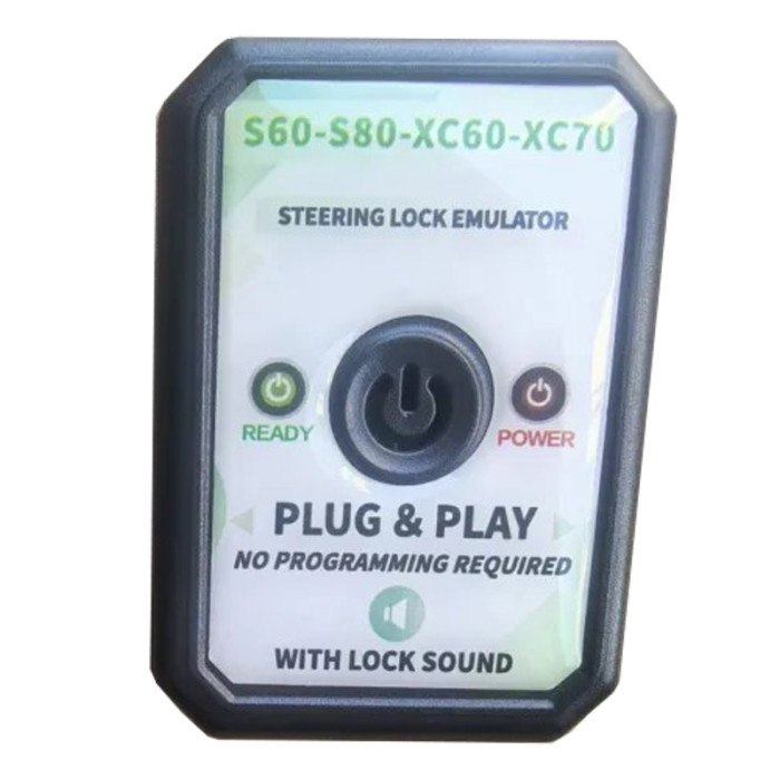For Volvo S60 S80 XC60 XC70 Steering Lock Emulator Plug & Play with Lock Sound