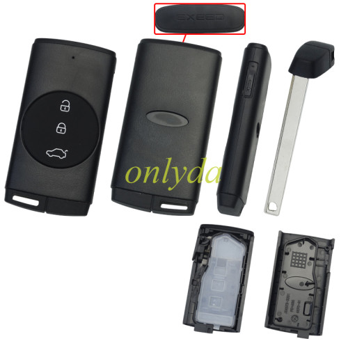 For Chery key shell without blade With printed badge EXEEO