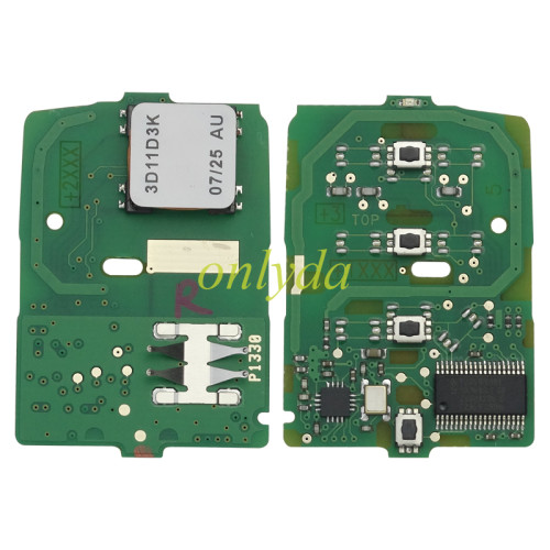 For Acura 3+l button smart key fob for models 2014-2020 MDX and 2016- 2018 RDX ID47 CHIP KR5V1X 72147-TZ3-A21 433Mhz/313.8MHZ please choose FCC ID: KR5V1X Buttons: Lock, Unlock, Hatch, and Panic Battery:CR2032(included) Emergency Key:(included)