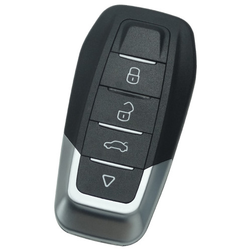XKFEF6EN  Xhorse  Wire Remote Key Ferrari 4 Buttons Bright Black