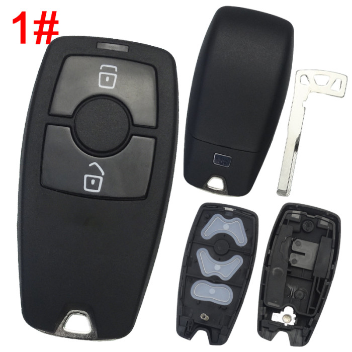 For Benz 2/3button key shell without badge ,pls choose button