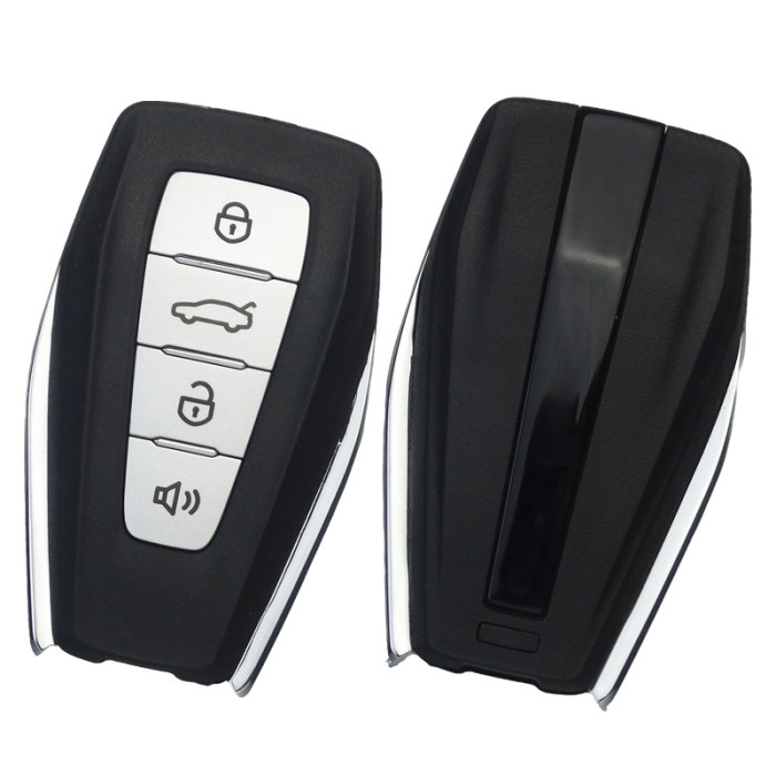 Original Geely smart new 4 button remote key with 434mhz with 47/ NCF29AX chip for 2026 Geely Emgrand