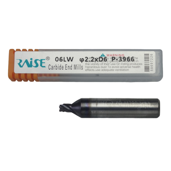 P-3966 RAISE milling cutter for key duplication machine 06LW φ2.2x0.8xD6x30