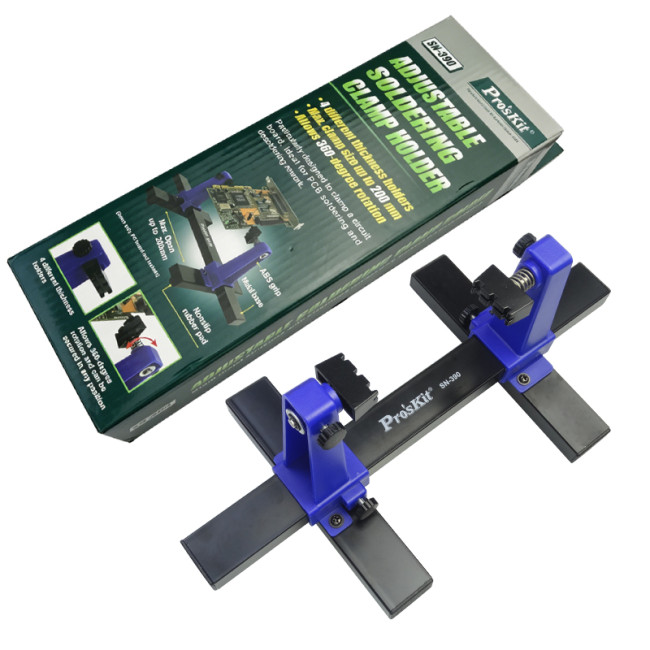 Adjustable welding auxiliary clamp seat mobile phone computer circuit board fixture universal workbench