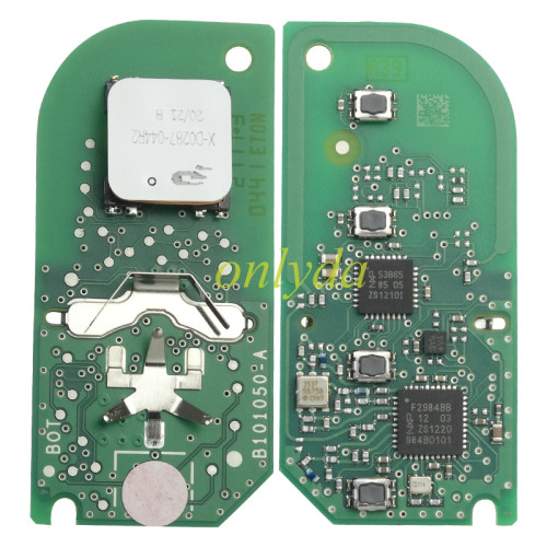 OEM PCB+ Aftermarket shell/ BMW Remote Suitable for BMW  BDC3 G Classis smart remote control key 4/3+1 button key With UWB COMFORT Entrance， FCC ID: N5F-ID21A IC 3248A-ID21A 434MHZ 49 Chip,