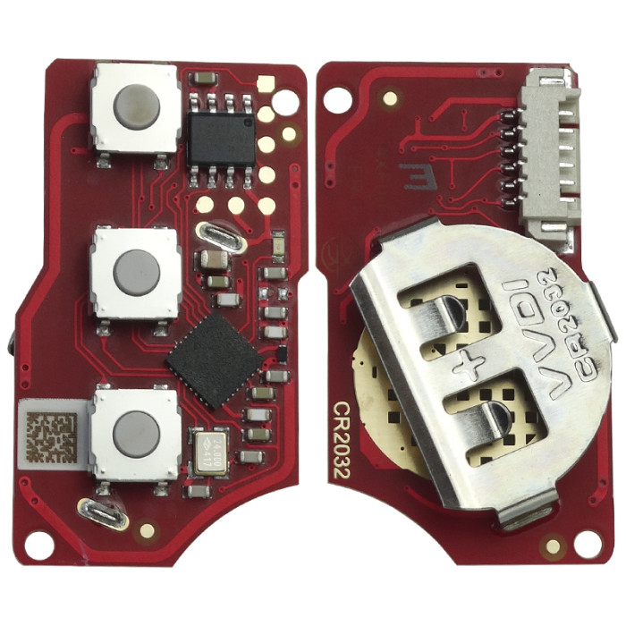 XKB520EN For Xhorse  2ndGeneration Wire Universal Remote Key Volkswagen B5 Flip 3 Buttons English