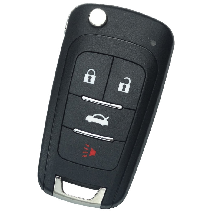 For XHORSE VVDI  GM FLIP KEY TYPE UNIVERSAL REMOTE KEY 4 BUTTONS – WIRELESS  PN :XNBU01EN