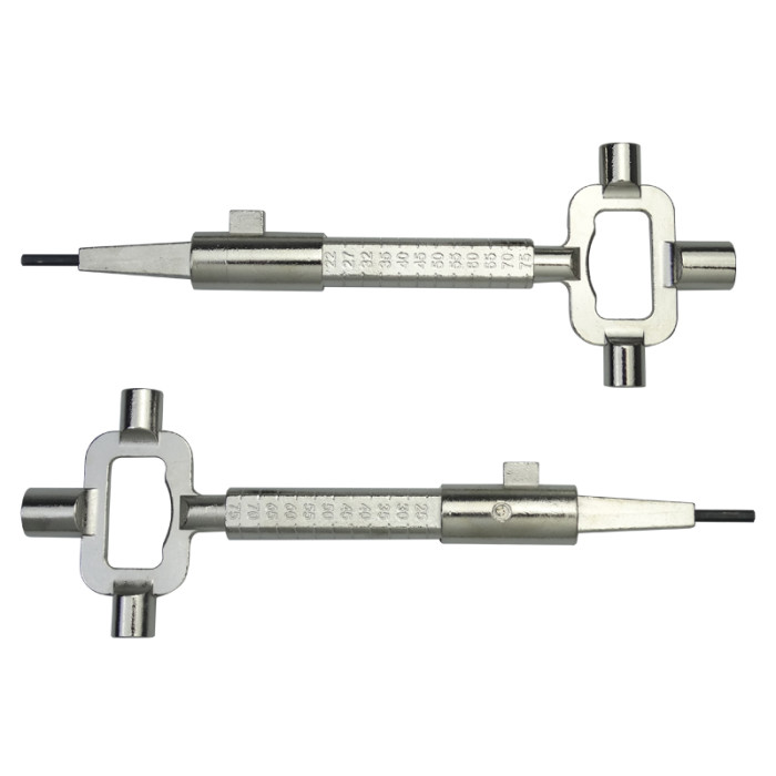 Screwing Tool and one set of auxiliary adjusting levers for lock cylinder