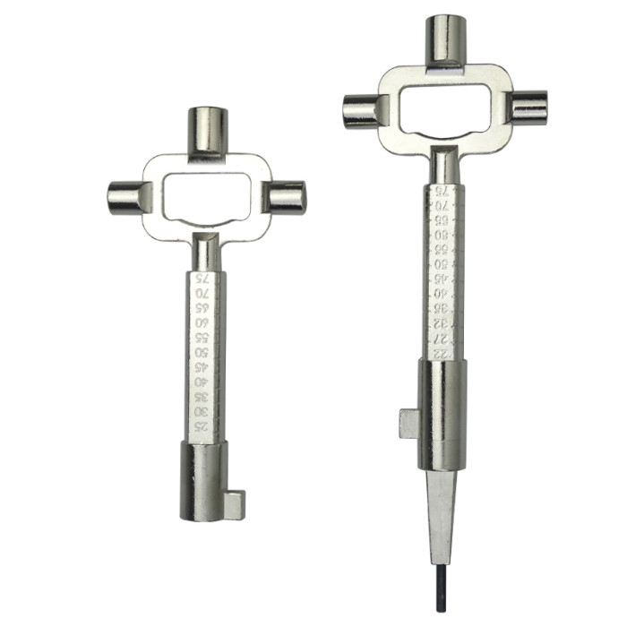 Screwing Tool and one set of auxiliary adjusting levers for lock cylinder