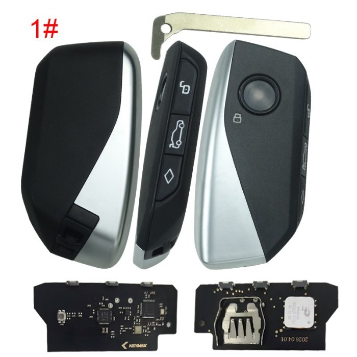 For BMW remote modified NEW style 315/433MHZ/868mhz with original PCF7953P chip ID49 For   BMW FEM 1 series 2011-2018  2 series 2014, 3 series 12-20 4 series 2013-2020 5 series CAS4 2009-2017 6 series CAS4 2011-2018 7 series CAS4 2008-2016 X1 BDC KNIF 2015+ X2 BDC KNIF 2018+   X3 CAS4  2011-2018 X4 CAS4  2014-2018 X5 BDC KNIF 2011-2018 X5 BDC KNIF 2011-2018