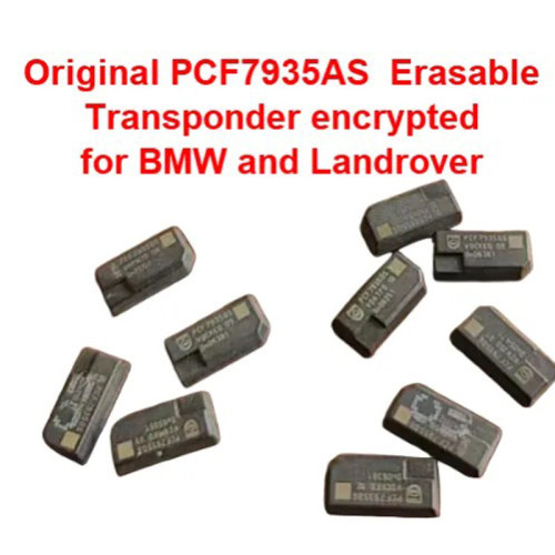 Original PCF7935AS  Erasable Transponder encrypted for BMW and Landrover vehicles specially