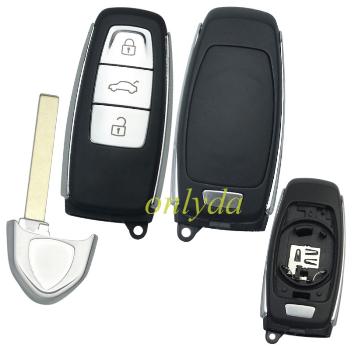 Aftermarket Lamborghini  3 button remote key blank with badge