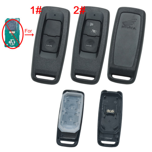 For Honda motorcycle1/ 2 button key blank with badge, pls choose model