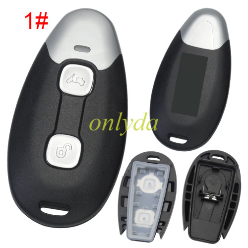 For Piaggio Vespa motorcycle key case without badge, pls choose button