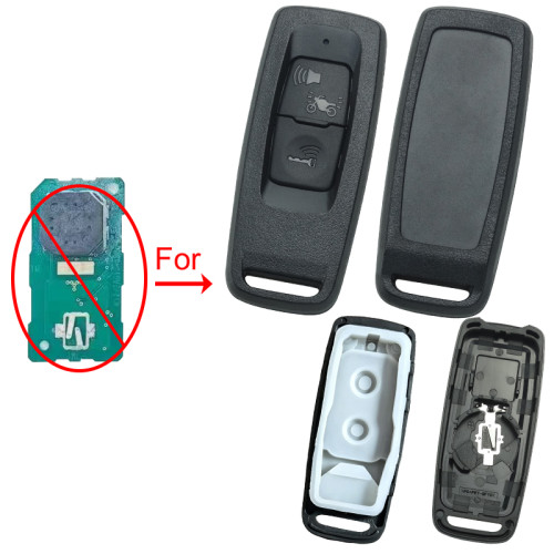 For Honda motorcycle 2 button key blank without badge